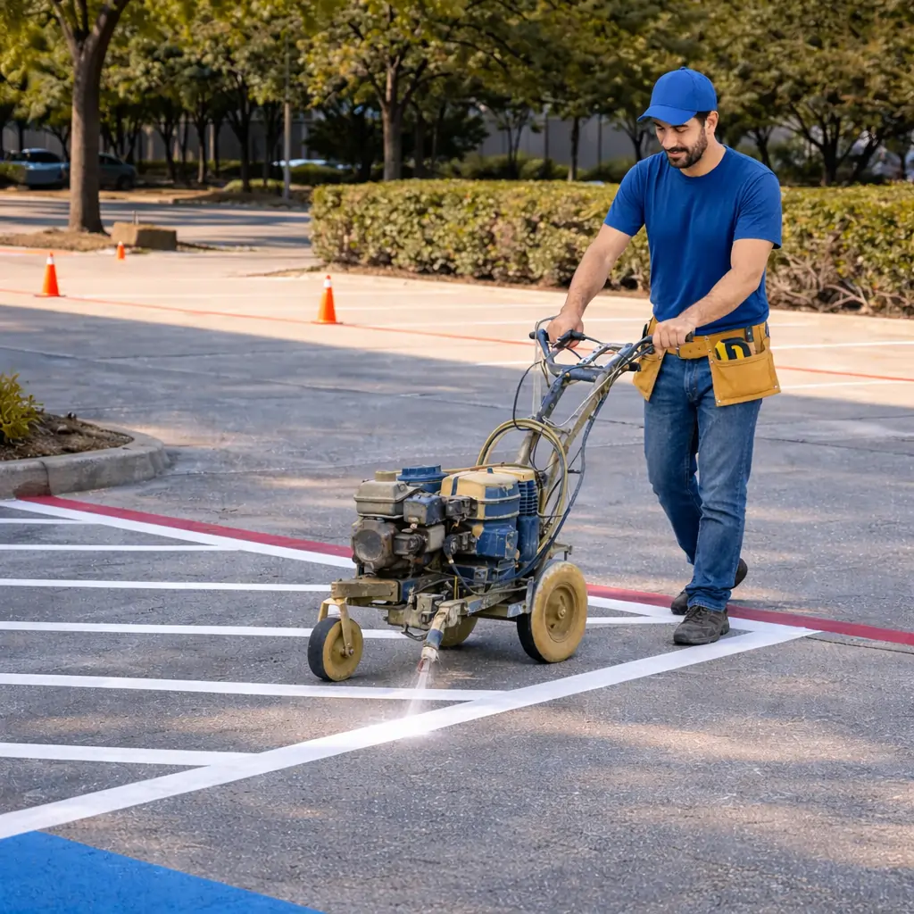 parking-lot-striping Parking Lot Striping
